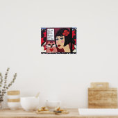 11 x 8,5 inch, CAT-POSTER Poster (Matte) (Keuken)