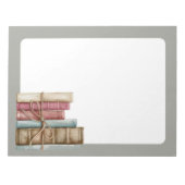 11 x 8,5-inch grijs Notitieblok (Voorkant)