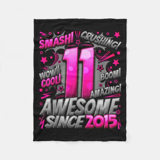 11 Year Old For Boys 11th Birthday Boy 11 Year Old Fleece Deken (Voorkant)