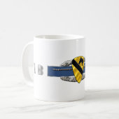 11B 1e Cavalerie divisie Koffiemok (Voorkant links)