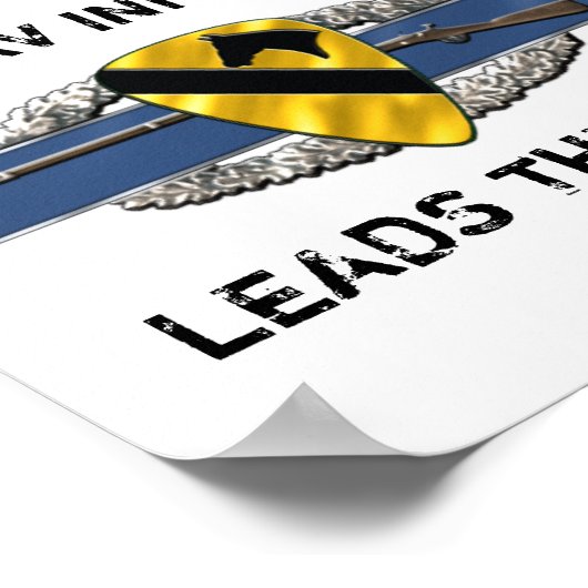 11B 1e Cavalerie divisie Poster (Hoek)