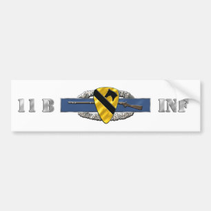 11B 1e Cavaleriedivisie Bumpersticker