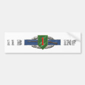 11B 1e infanteriedivisie Bumpersticker (Voorkant)