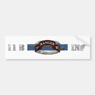 11B 75e Ranger 3e Bataljon Bumpersticker