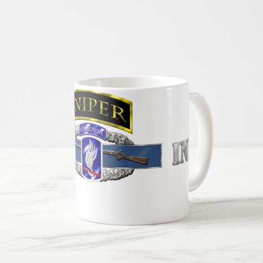 11B Sniper Tab 173rd Airborne Koffiemok (Voorkant rechts)