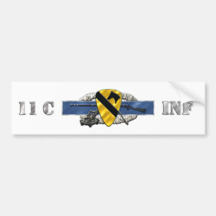 11C 1e Cavalerie divisie Bumpersticker