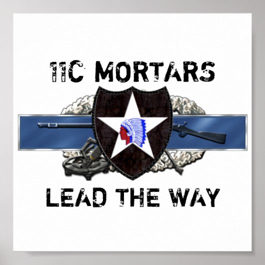 11C 2e infanteriedivisie Poster (Voorkant)