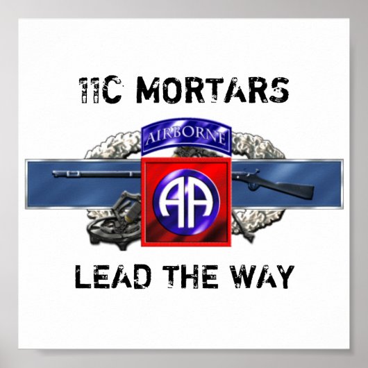 11C 82nd Airborne Division Poster (Voorkant)