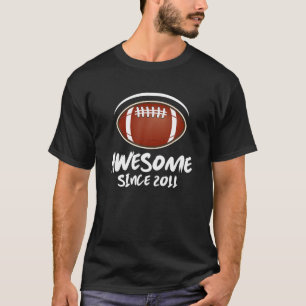 11de Speler van het Football van de Dagen 11 Oude T-shirt