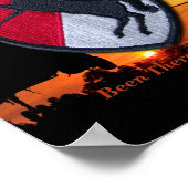 11e acr Cavalry Air Cav Vetereans Vets Patch Poster (Hoek)