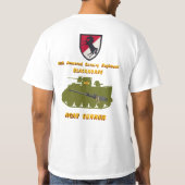 11e ACR M113 ACAV Gunner Front & Back Print Shirt (Achterkant)