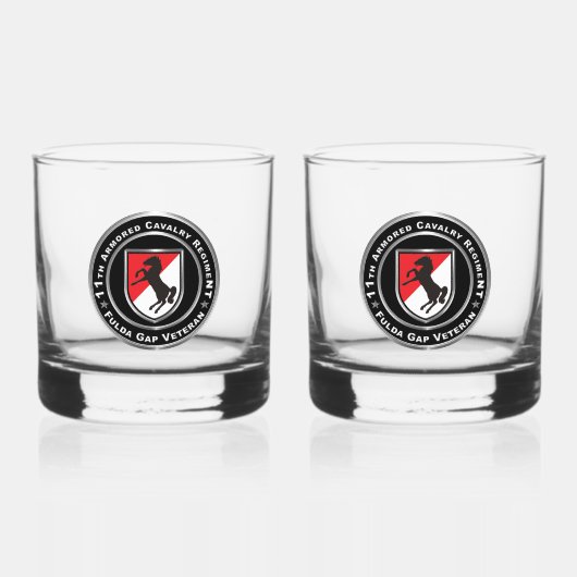 11e ACR Pantserdivisie Fulda Gap Whisky Glas (Voorkant)