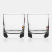 11e ACR Pantserregiment Vietnam Veteraan Whisky Glas (Rechts)