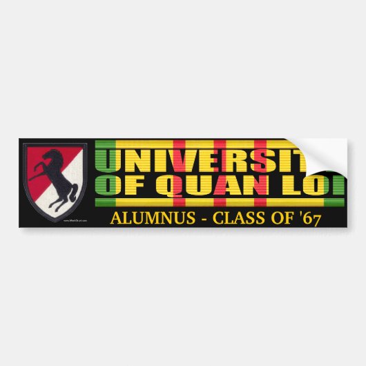 11e ACR - U van Quan Loi Alumnus Sticker (Voorkant)