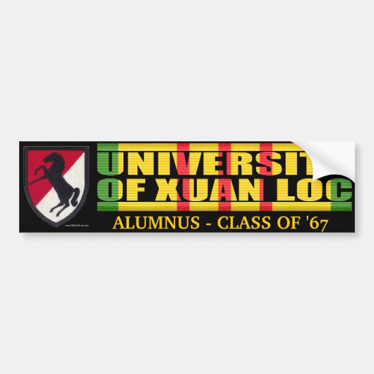 11e ACR - U van Xuan Loc Alumnus Sticker (Voorkant)