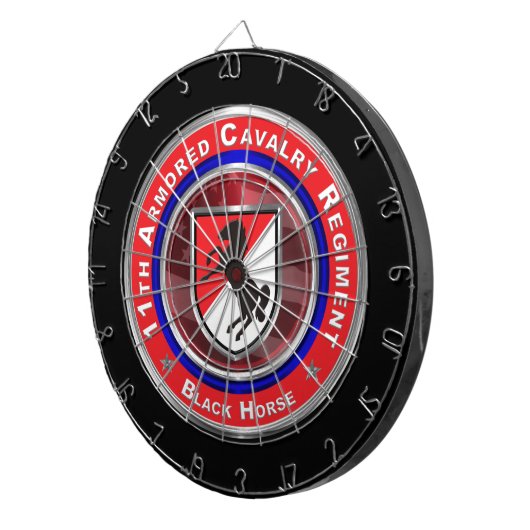 11e Armored Cavalry ACR Dartbord (Voorkant Rechts)
