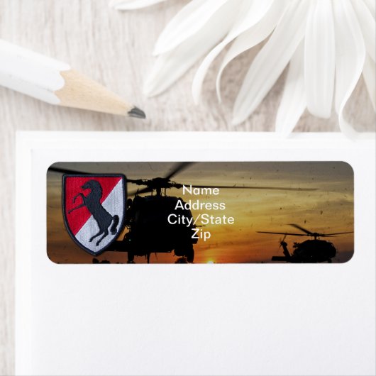 11e armored cavalry regiment acr vietnam war etiket (Insitu)