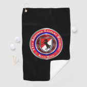 11e Armored Cavalry Regiment "Black Horse" Golfhanddoek (Insitu)