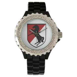 11e Armored Cavalry Regiment - Blackhorse Regiment Horloge