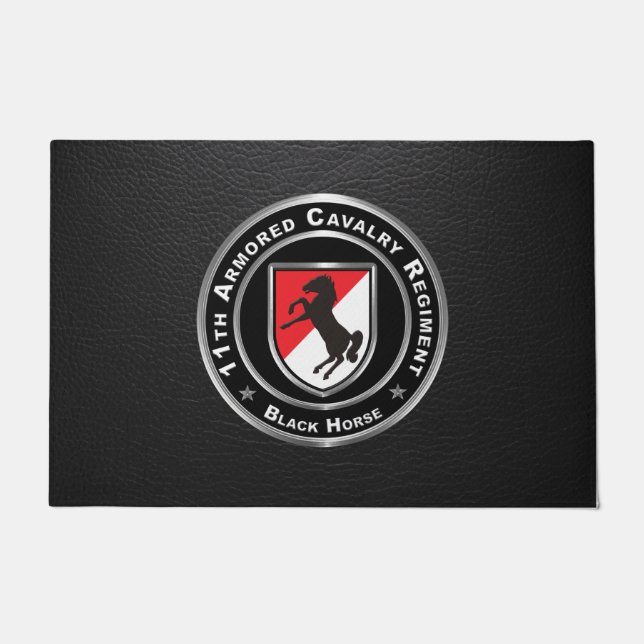 11e Armored Cavalry Regiment Deurmat (Voorkant)