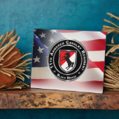 11e Armored Cavalry Regiment Fotoplaat (Zijkant)