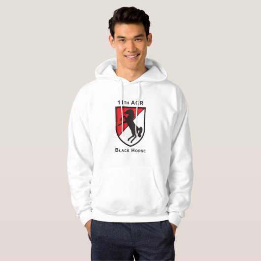 11e Armored Cavalry Regiment Hoodie (Voorkant volledig)