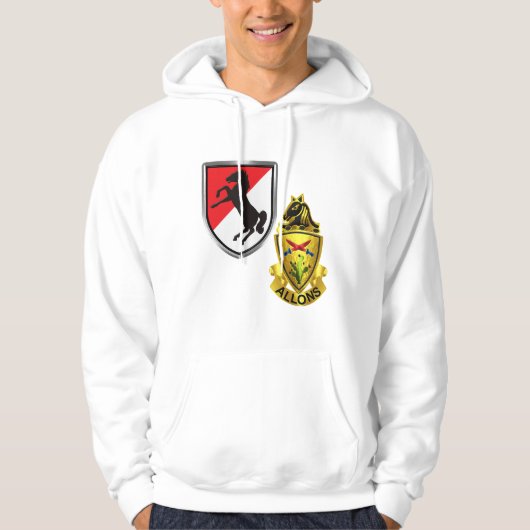 11e Armored Cavalry Regiment Hoodie (Voorkant)