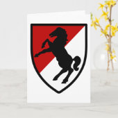 11e Armored Cavalry Regiment Kaart (Gele Bloem)