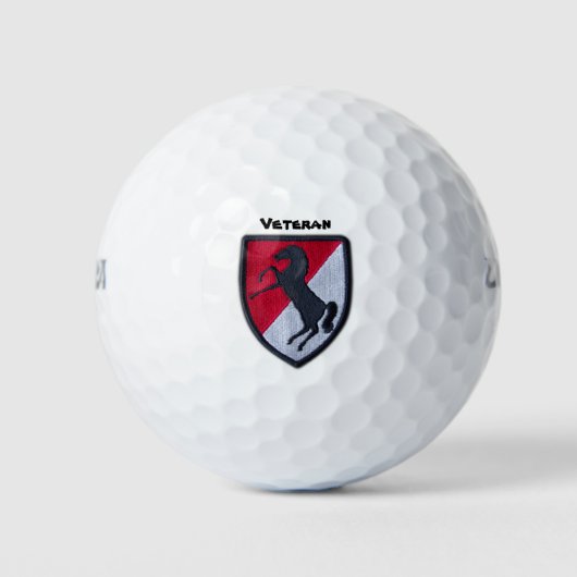 11e Armored Cavalry Regiment OPFOR Veterans Vets Golfballen (Voorkant)