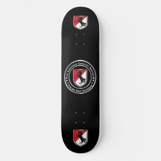 11e Armored Cavalry Regiment Persoonlijk Skateboard (Voorkant)