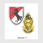 11e Armored Cavalry Regiment Sticker (Vel)