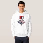 11e Armored Cavalry Regiment Veteran Hoodie (Voorkant volledig)