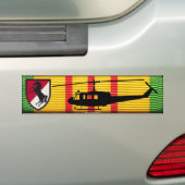 11e Armored Cavalry UH-1 Huey VSM Bumpersticker (Op auto)