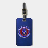 11e Bagagelabel Luchtvaartdivisie (Voorkant verticaal)