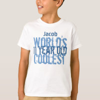 11e Birthday Gift World's koelste 11-jarige jongen