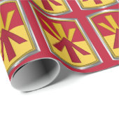 11e brigade van de Artillerie van de luchtdefensie Cadeaupapier (Rol Hoek)