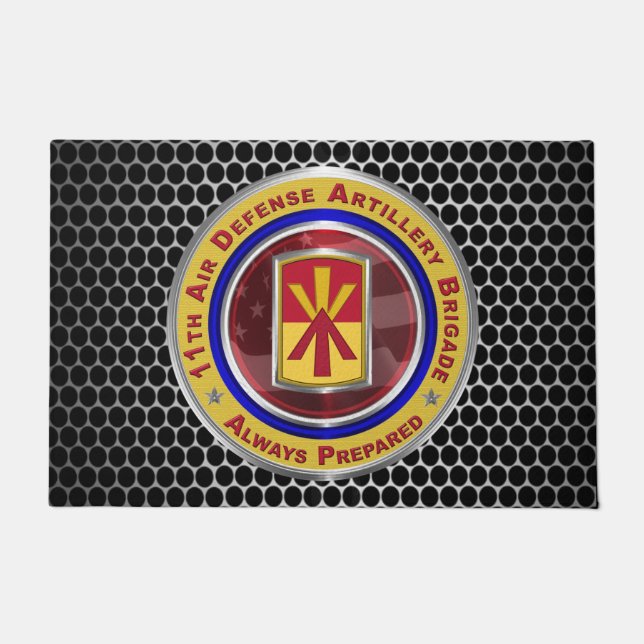 11e brigade van de Artillerie van de luchtdefensie Deurmat (Voorkant)