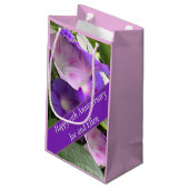 11e bruiloft Jubileum, Klein Cadeauzakje (Achterkant Gekanteld)