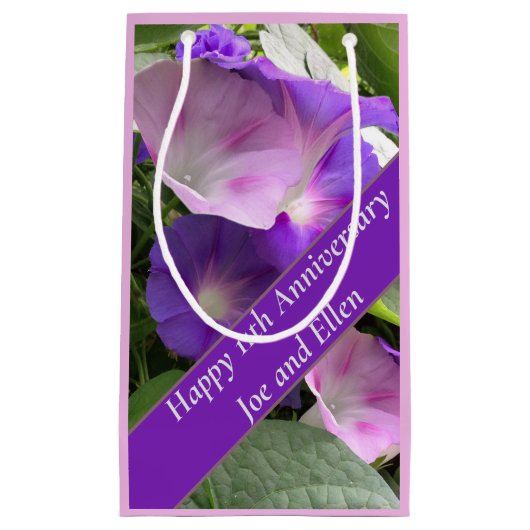 11e bruiloft Jubileum, Klein Cadeauzakje (Voorkant)