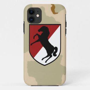 11e Cavalerie Regiment -Blackhorse Regiment Case-Mate iPhone Case