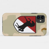 11e Cavalerie Regiment -Blackhorse Regiment Case-Mate iPhone Case (Achterkant (horizontaal))
