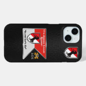 11e Cavalerie Regiment Case-Mate iPhone Case (Achterkant (horizontaal))