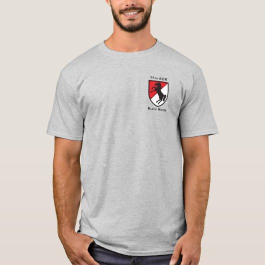 11e Cavalerie Regiment T-shirt (Voorkant)