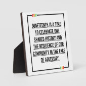 11e citaat, vrijheid van Afrikaans-Amerikaan. Fotoplaat (Voorkant)