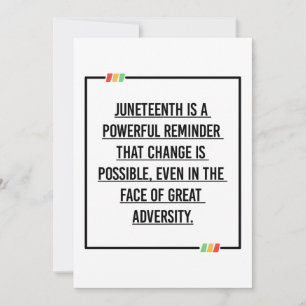 11e citaat, vrijheid van Afrikaans-Amerikaan. Kaart