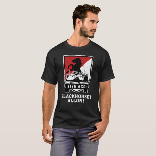 11e editie van ACR: The Blackhorse Warriors T-shirt (Voorkant volledig)