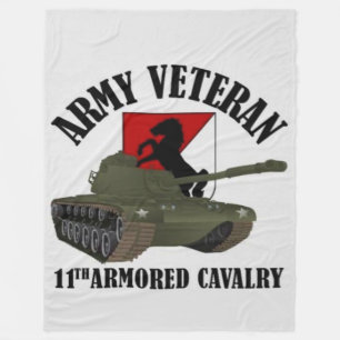 11e GEARMOREERDE CAVALRY Fleece Deken