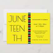 11e Gele Vrijheidsfeestdag Kaart (Voorkant)