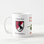 11e gepantserde cavalerie M48A3 Patton - Aangepast Koffiemok (Links)