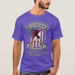 11e Gepantserde Cavalerie Regiment Blackhorse Regi T-shirt